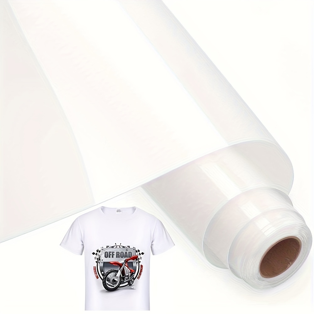Dtf Hot Peel Film - 12x10FT/8FT/5FT Crystal Clear Sublimation Heat Transfer