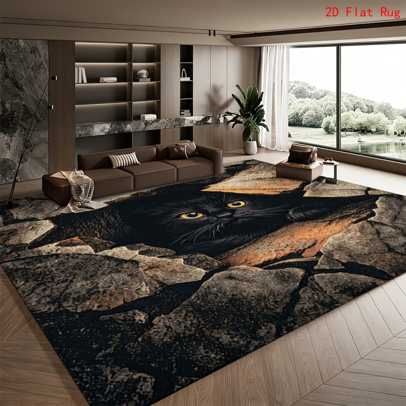 2D Black Cat Rock Crack Print  - đánh giá và giá Commercial Printing Machine