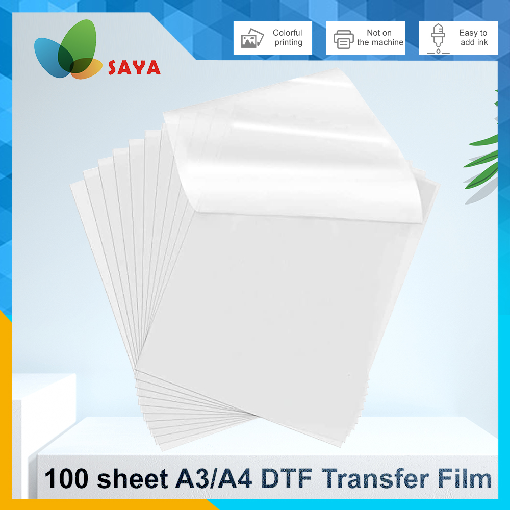 50/100 Pcs DTF Film A3/A4 Doub - đánh giá và giá Commercial Printing Paper